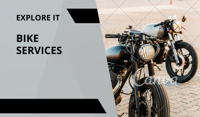 Black and Gray Modern Sport Bike Motorcycle Business Card
